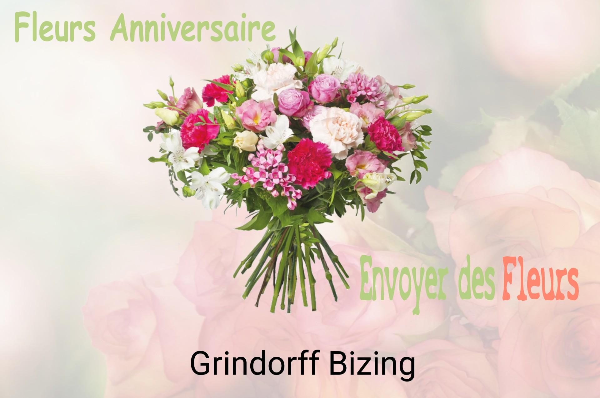 Bouquet de fleurs d’anniversaire livré à Grindorff-Bizing